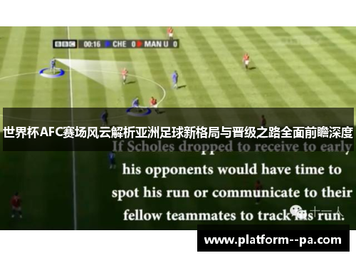 世界杯AFC赛场风云解析亚洲足球新格局与晋级之路全面前瞻深度